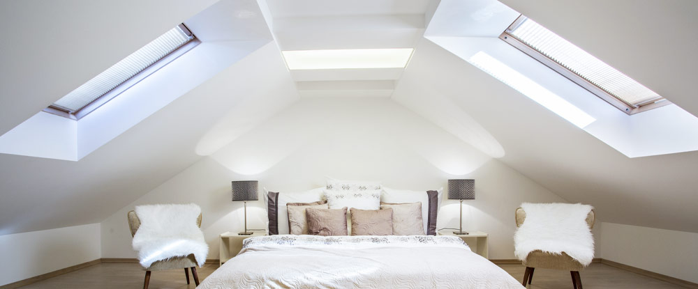 Vantagens das janelas de sótão